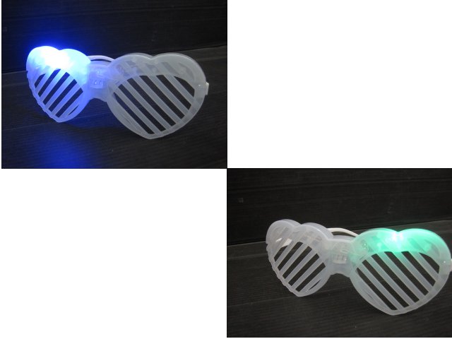 フラッシュサングラス