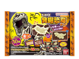 キャラパキ　発掘恐竜チョコ