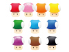 ぷかぷかカラフルキノコ2一覧用画像100×75