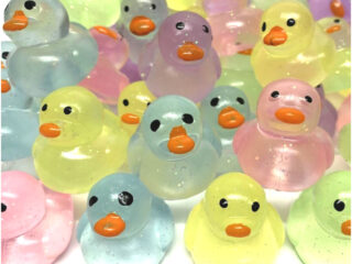 水に浮く！ぷにゅぷにゅアヒルいっぱい